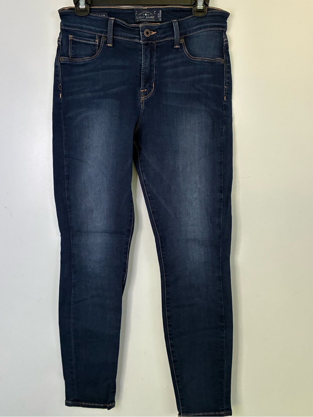 Lucky Brand Women's Dark Wash Brooke Jegging Jeans 12/31 29” Inseam